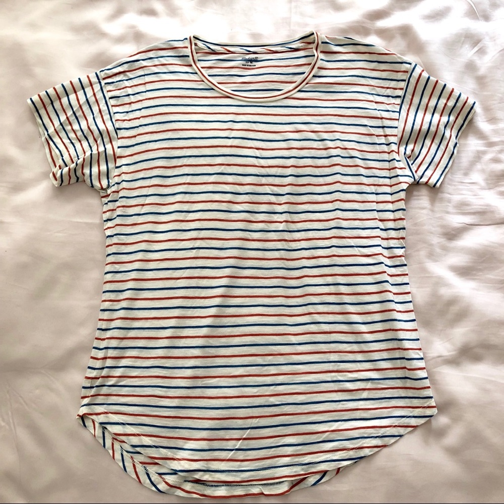 Madewell Whisper Cotton Crewneck Tee - Picture 3 of 4